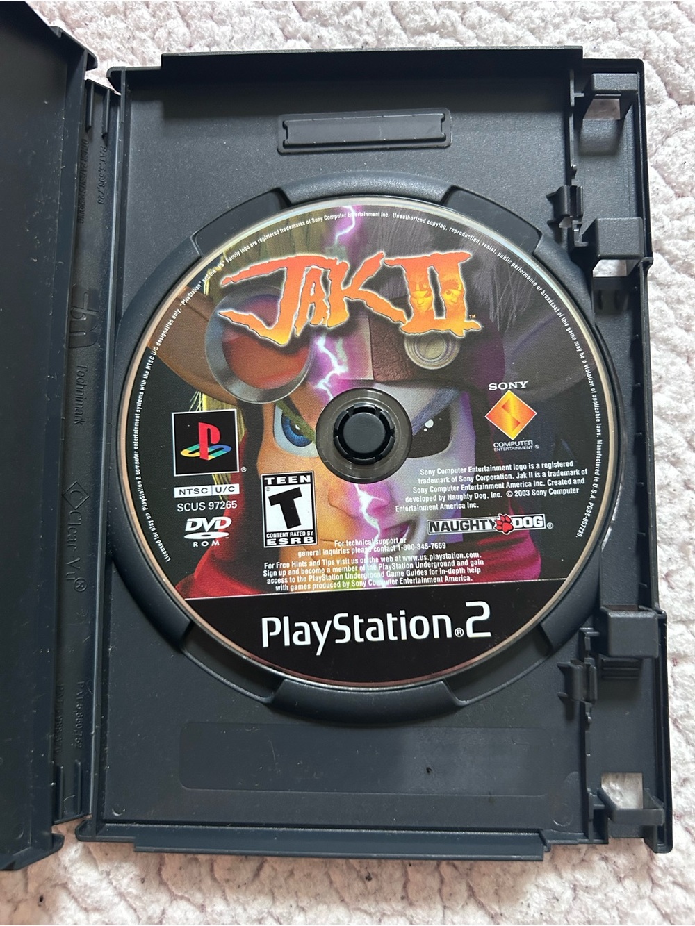 PlayStation 2 PS2 Jak II Video Game